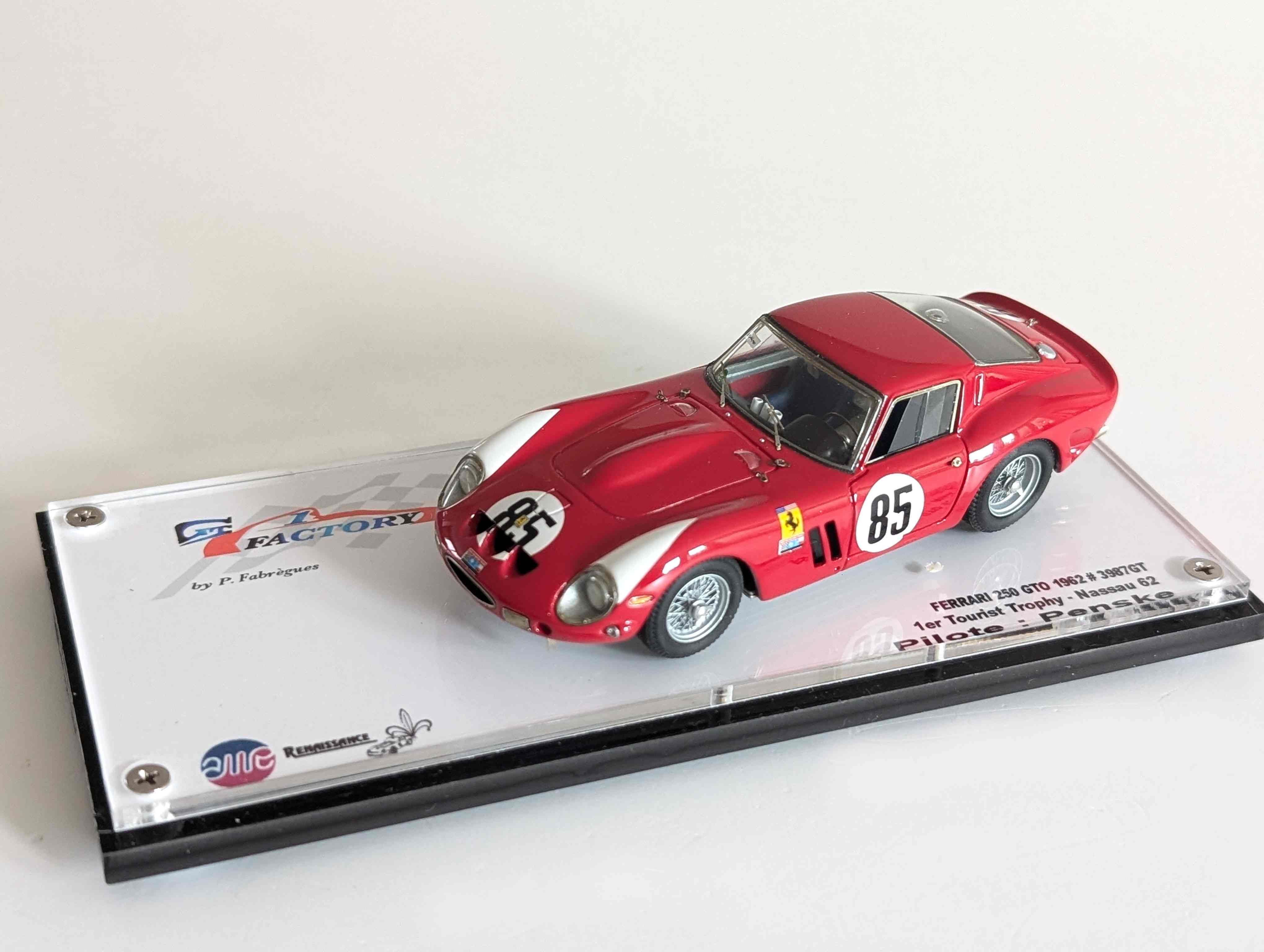 Fabregues : Ferrari 250 GTO 1st Nassau 1962 -> RESERVED